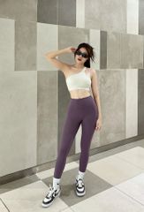 Quần dài legging thể thao nữ tập yoga, gym thoáng khi có giãn tốt Olona Sports Q02