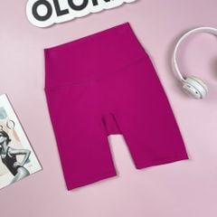 Quần đùi thể thao nữ tập yoga, gym thiết kế trên gối chất liệu cao cấp thoáng khí tốt Olona Sports S3