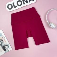 Quần đùi thể thao nữ tập yoga, gym thiết kế trên gối chất liệu cao cấp thoáng khí tốt Olona Sports S3
