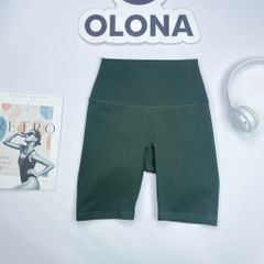 Quần đùi thể thao nữ tập yoga, gym thiết kế trên gối chất liệu cao cấp thoáng khí tốt Olona Sports S3