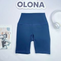Quần đùi thể thao nữ tập yoga, gym thiết kế trên gối chất liệu cao cấp thoáng khí tốt Olona Sports S3