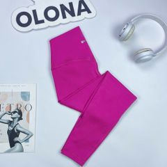 Quần dài legging thể thao nữ tập yoga, gym thiết kế logo chất vải cao cấp thoáng khi có giãn tốt Olona Sports S2