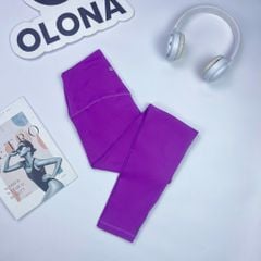 Quần dài legging thể thao nữ tập yoga, gym thiết kế logo chất vải cao cấp thoáng khi có giãn tốt Olona Sports S2