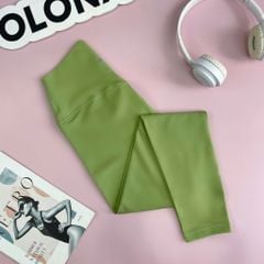 Quần dài legging thể thao nữ tập yoga, gym thiết kế logo chất vải cao cấp thoáng khi có giãn tốt Olona Sports S2