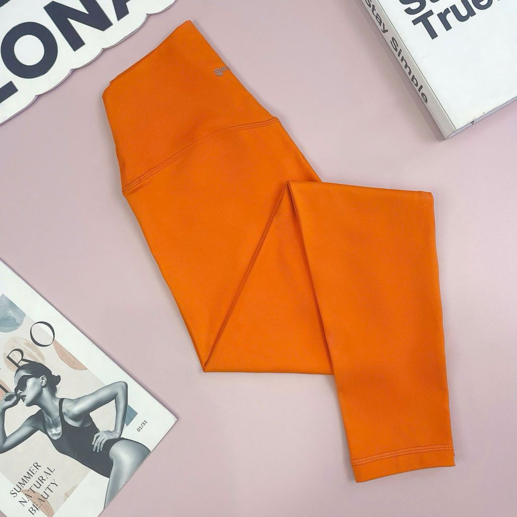 Quần dài legging thể thao nữ tập yoga, gym thiết kế logo chất vải cao cấp thoáng khi có giãn tốt Olona Sports S2