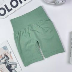 Quần đùi short thể thao Nữ tập Gym, Yoga nâng mông chất vải cao cấp thoáng mát Olona Q13