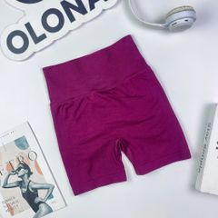 Quần đùi short thể thao Nữ tập Gym, Yoga nâng mông chất vải cao cấp thoáng mát Olona Q13