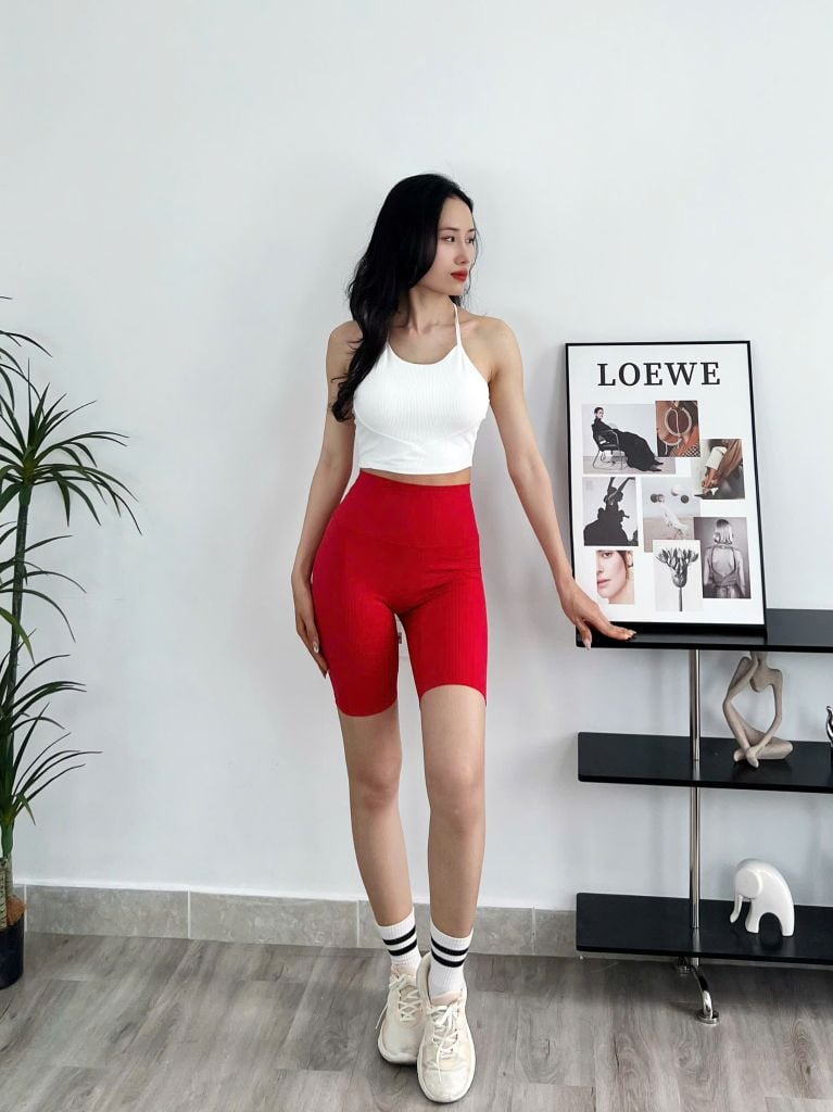 Áo bra thể thao tập gym, yoga nữ C3 Olona Sports chất thun gân thiết kế dây đan chéo co giãn tốt