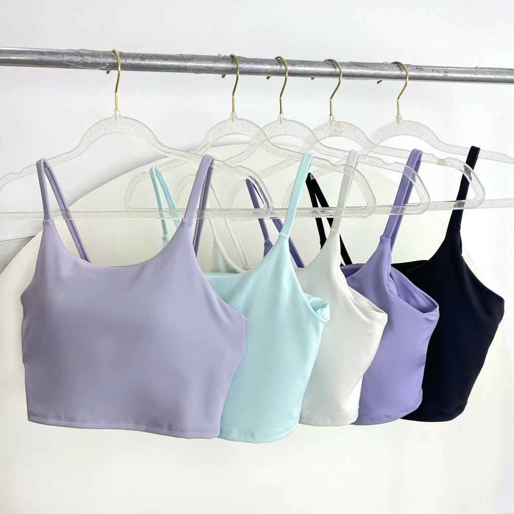 Áo bra thể thao nữ 2 dây tập gym tập yoga C11