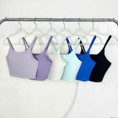 Áo bra thể thao nữ 2 dây tập gym tập yoga C11