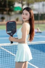 Chân váy xẻ tà thể thao pickleball, tennis nữ V17 Olona Sports 2 lớp có bảo hộ co giãn mềm mịn dày dặn