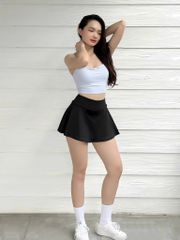 Áo Bra Gân 2 Dây Thể Thao Nữ C12 Olona Tập Gym Yoga Chạy Bộ nâng đỡ V1 co dãn tốt