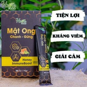 Mật Ong Chanh Gừng HeVieFood Tăng Cường Đề Kháng