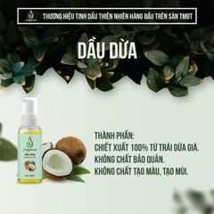Dầu Dừa giúp phục hồi và dưỡng tóc chắc khỏe 50ml/100ml JULYHOUSE