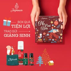 Quà Tặng Giáng Sinh JULYHOUSE NO-END BOX xịt thơm phòng Noel, tinh dầu phiên bản đặc biệt 2024