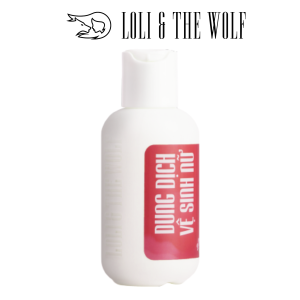 Dung Dịch Vệ Sinh Phụ Nữ Loli The Wolf Chai 100ml Hương Hoa Cỏ Và Trái Cây An Toàn, Dịu Nhẹ, Lành Tính