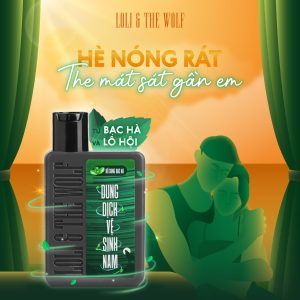 Dung Dịch Vệ Sinh Nam Loli The Wolf 80ml/150ml Hương Thanh Mát Dạng Gel Giúp Khử Mùi Hôi, Giảm Viêm Ngứa Vùng Kín