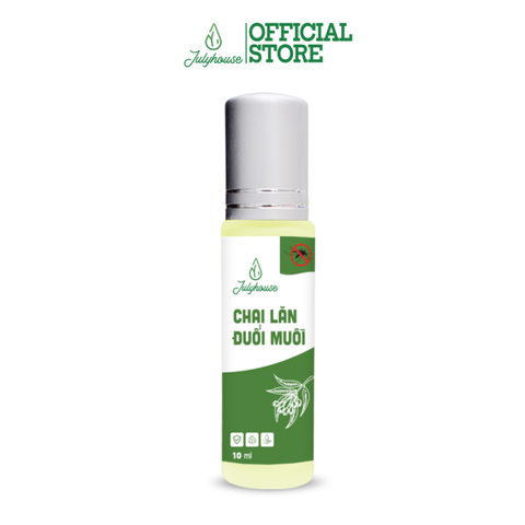 Chai Lăn Tinh Dầu Ngăn Muỗi Cắn Em Bé 10ml Julyhouse