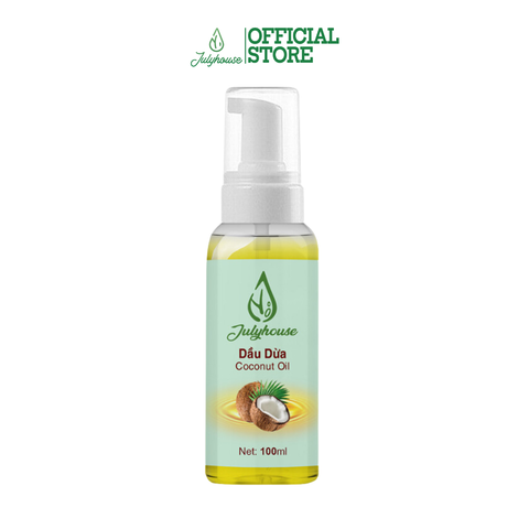 Dầu Dừa giúp phục hồi và dưỡng tóc chắc khỏe 50ml/100ml JULYHOUSE