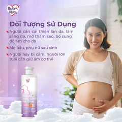 Sữa Tắm Thảo Mộc Gừng Nghệ Organic 50g/500ml BuB&MuM Làm Đều Màu Da, Giữ Ấm Cơ Thể Cho Bà Bầu Và Mẹ Sau Sinh