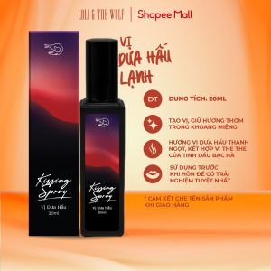 Xịt Thơm Miệng Kissing Spray Loli The Wolf 20ml Hương Trái Cây Kẹo Ngọt The Mát Vị Bạc Hà Tự Tin Rạng Rỡ (Mẫu mới)