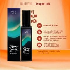 Xịt Thơm Miệng Kissing Spray Loli The Wolf 20ml Hương Trái Cây Kẹo Ngọt The Mát Vị Bạc Hà Tự Tin Rạng Rỡ (Mẫu mới)