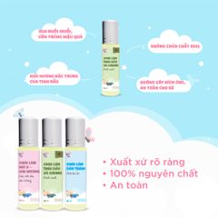 Chai Lăn Tinh Dầu Đuổi Muỗi Cho Bé Sả Chanh 10ml BuB&MuM