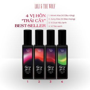 Xịt Thơm Miệng Kissing Spray Loli The Wolf 20ml Hương Trái Cây Kẹo Ngọt The Mát Vị Bạc Hà Tự Tin Rạng Rỡ (Mẫu mới)