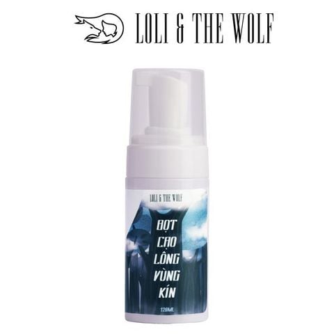 Bọt Cạo Lông Vùng Kín Dành Cho Nam Và Nữ Loli The Wolf Thành Phần Dịu Nhẹ, An Toàn Cho Da Nhạy Cảm 120ml