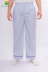 Q06.2436.Quần dài cotton nam pyjama mặc nhà Việt Thắng