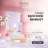 Combo Sạch Khỏe Ẩm Mượt (Bain Blanc & Plaisir De Soie ) Tặng 01 túi Canvas & 01 bình hoa Hologram 