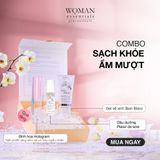  Combo Sạch Khỏe Ẩm Mượt (Bain Blanc & Plaisir De Soie ) Tặng 01 túi Canvas & 01 bình hoa Hologram 