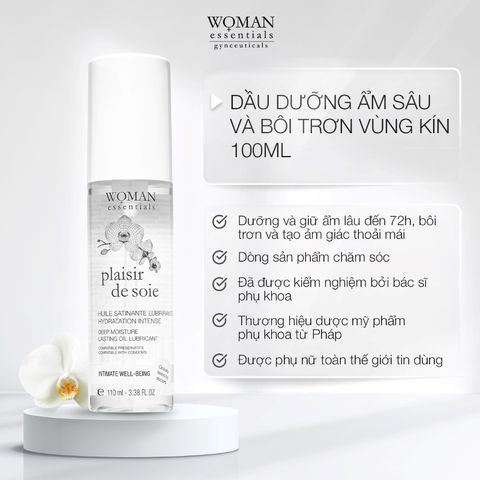  Dầu dưỡng ẩm vùng kín Woman Essentials Plaisir De Soie 