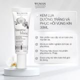  Kem lụa làm sáng và phục hồi vùng kín Woman Essentials Baume blanc 30ml 