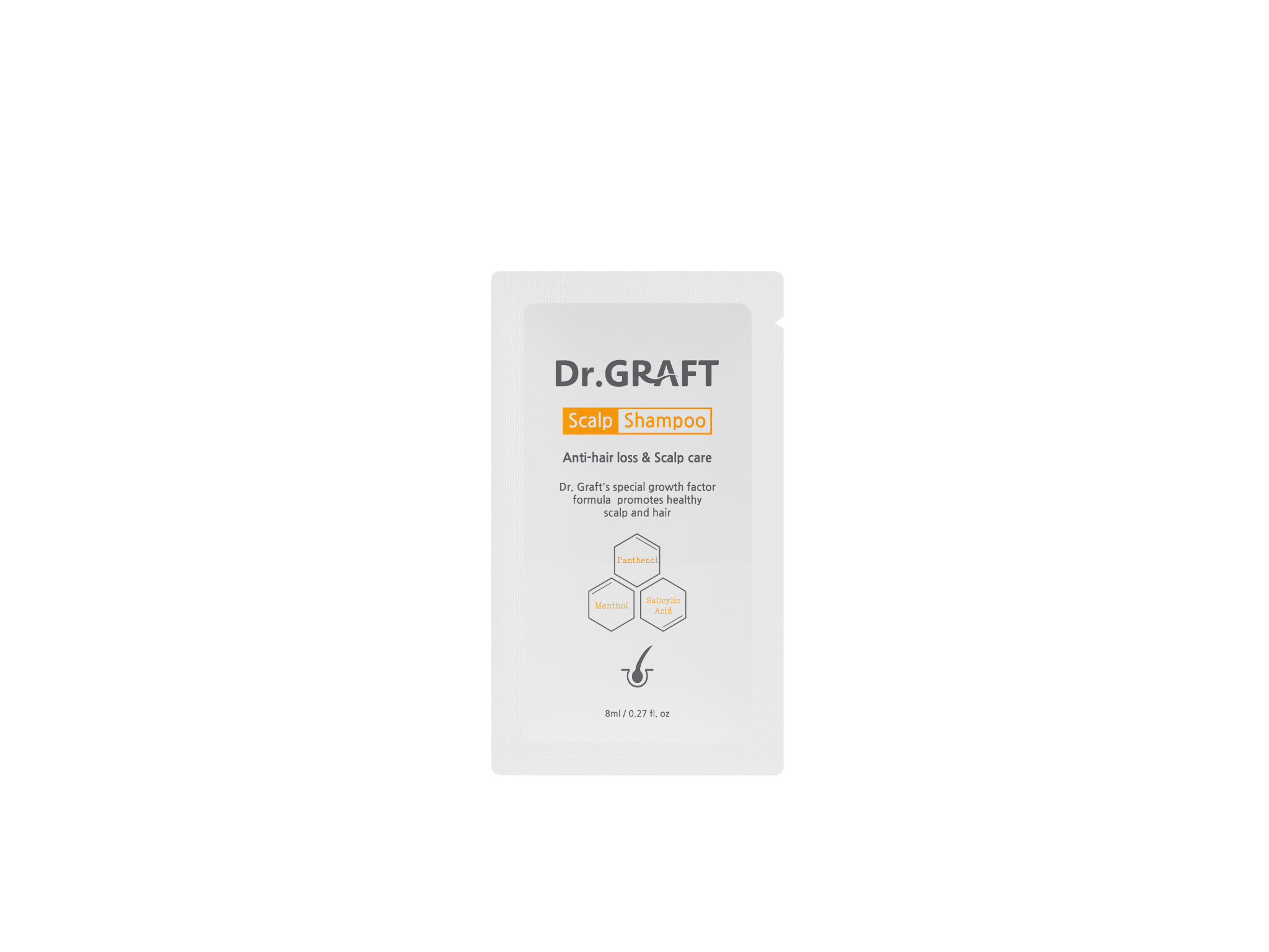  DẦU GỘI CHO DA ĐẦU DẦU VÀ GÀU - Dr.GRAFT SCALP POUCH SET (Hộp 30 gói x 8ml) 