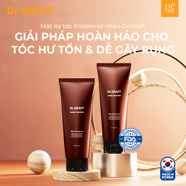  MẶT NẠ TÓC | Dr.GRAFT ARANEA TREATMENT (200ml) 