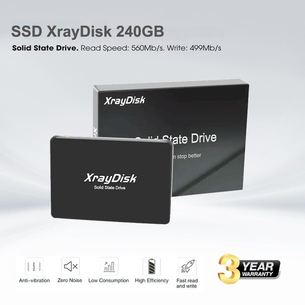  Ổ cứng SSD XrayDisk 240GB SATA3 2.5inch 