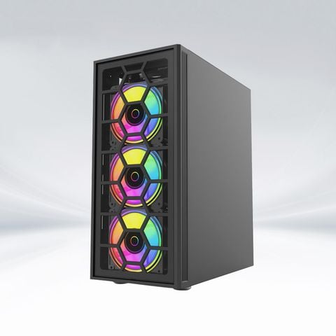  Case XFX 3F101 (ATX kèm 3 FAN LED ARGB) 