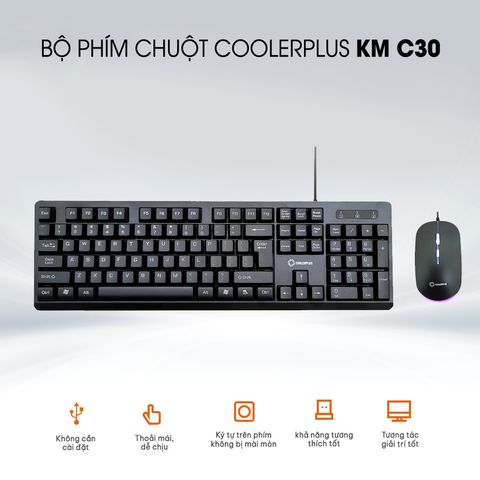  Combo bộ phím chuột KM C30 