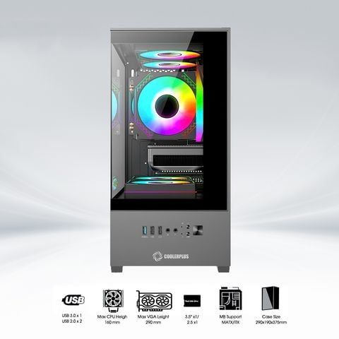  Case CPC-EX32 (Đen/Trắng) 