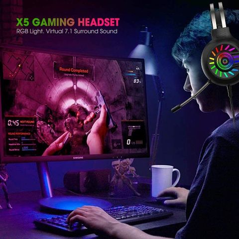  Tai nghe LED RGB X5 