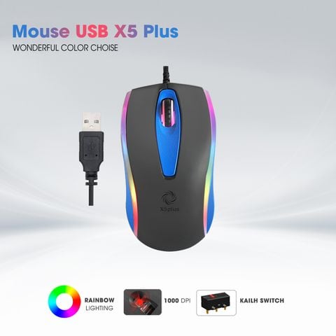  Chuột USB X5 Plus 