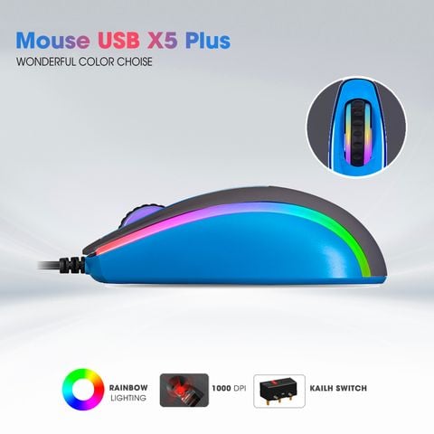  Chuột USB X5 Plus 