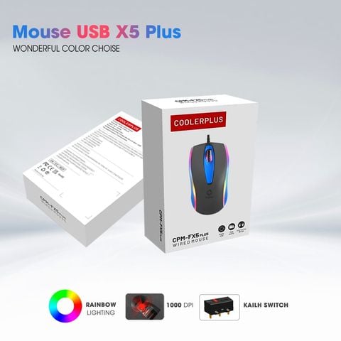  Chuột USB X5 Plus 