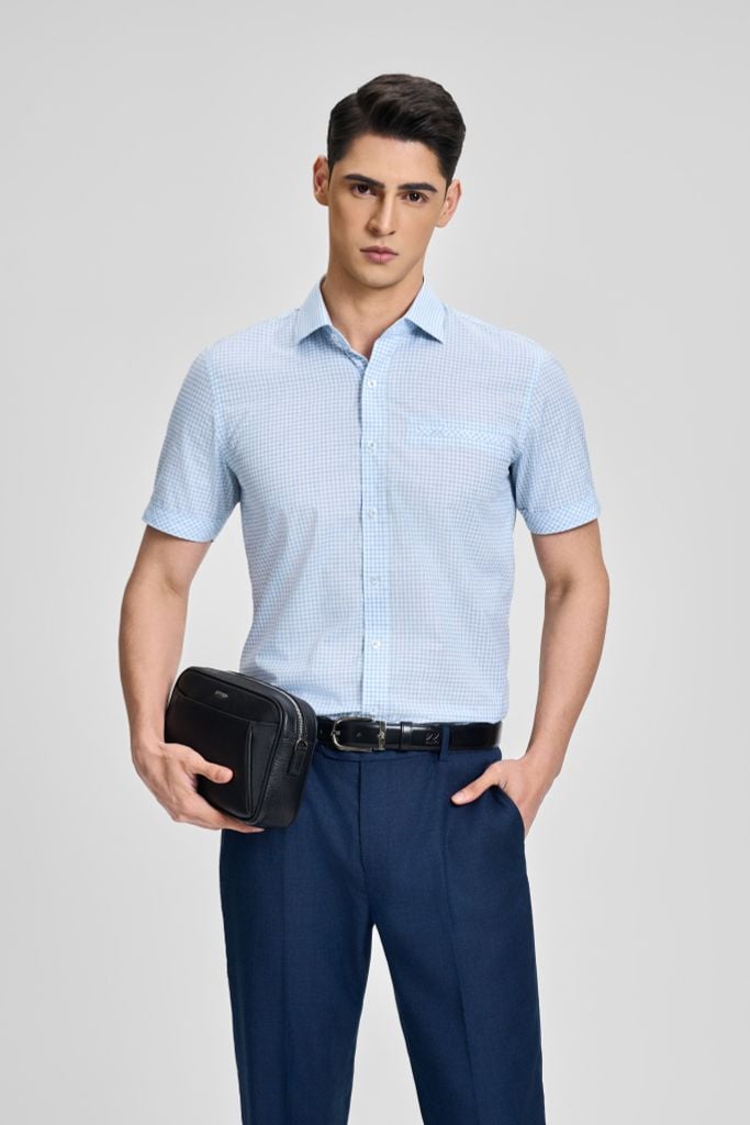  Sơ mi ngắn tay MR044-LB 
