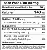  Energy Bar - Chuối Dứa - 12 thanh 