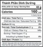  Energy Bar - Cacao Chuối - 12 gói 