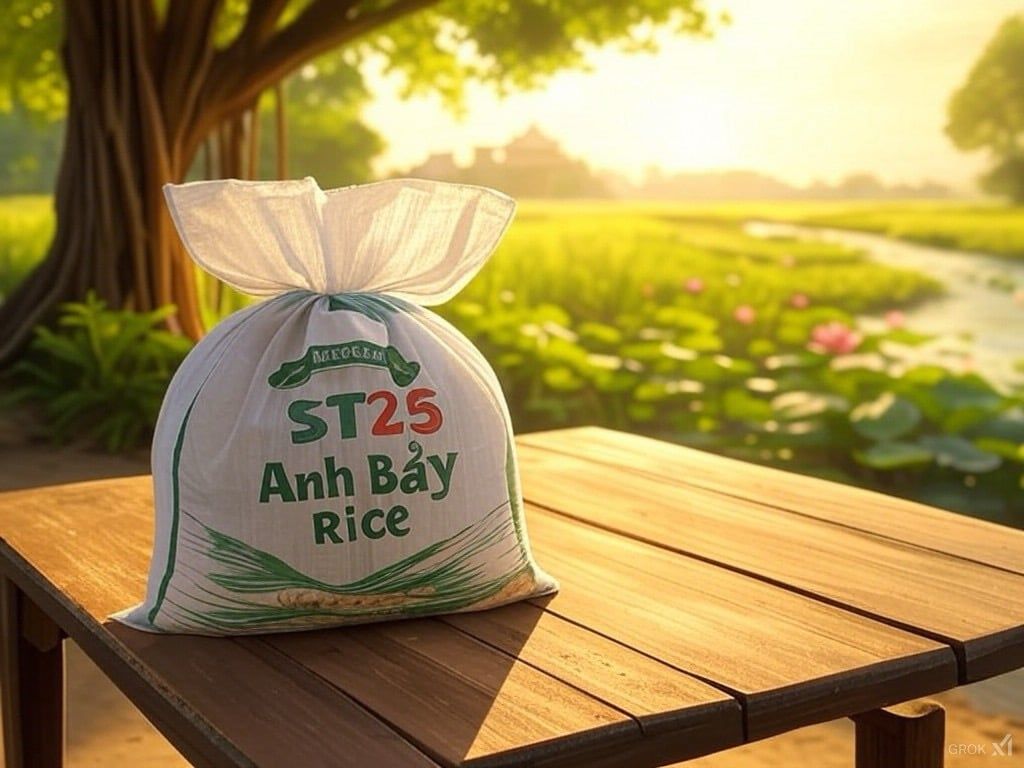  Gạo ST25 Anh Bảy 