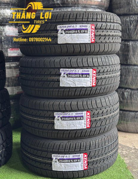 Lốp xe Kenda 215/45R18 KR400 (ZR, lốp có hiệu suất cao)