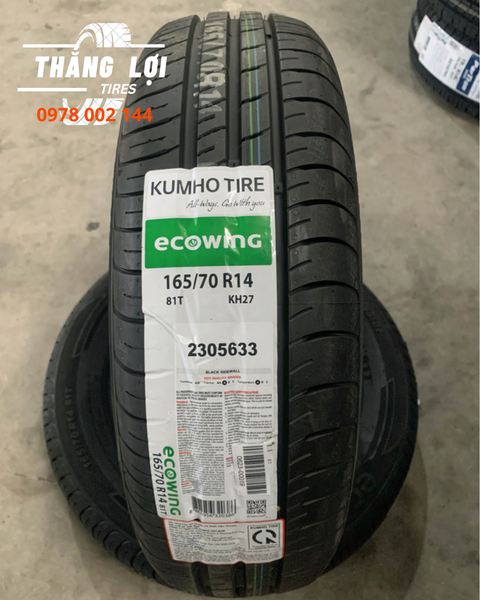 Lốp xe Kumho 165/70R14 KH27 81T